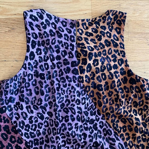 Anthropologie Maeve Wynn Cheetah Patchwork Hippie Coastal Granola Boho P… - Picture 6 of 7
